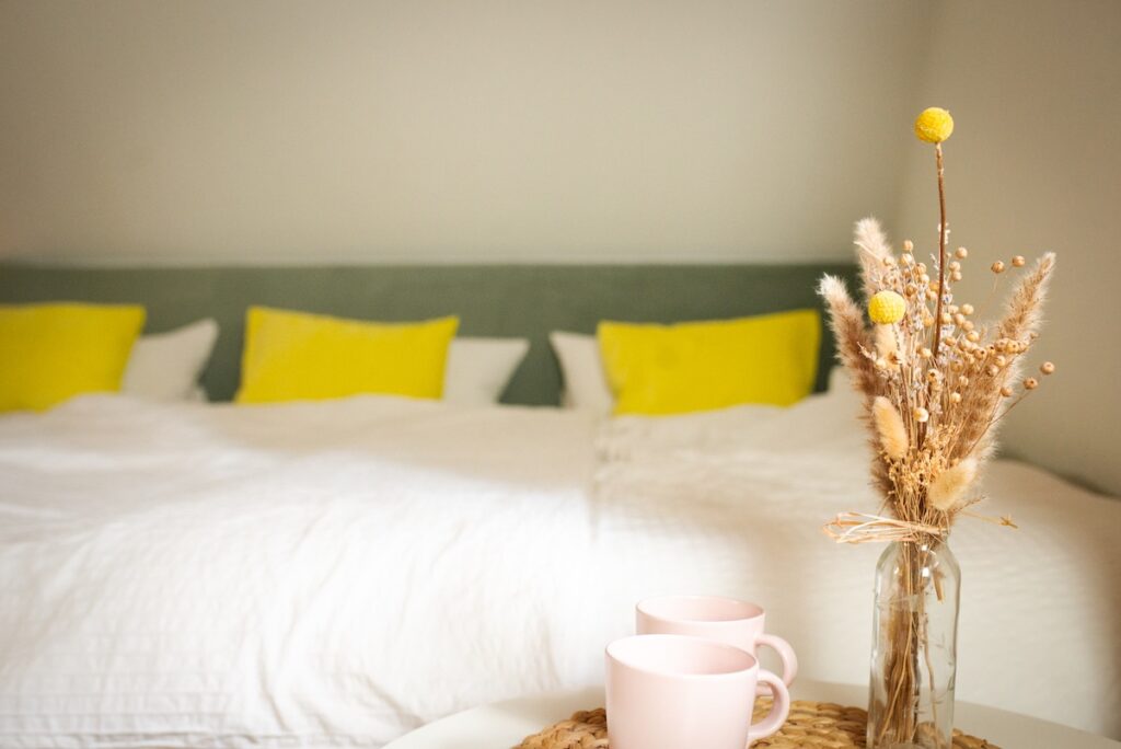 Das Familienbett in der Ferienwohnung Pferdeblick
